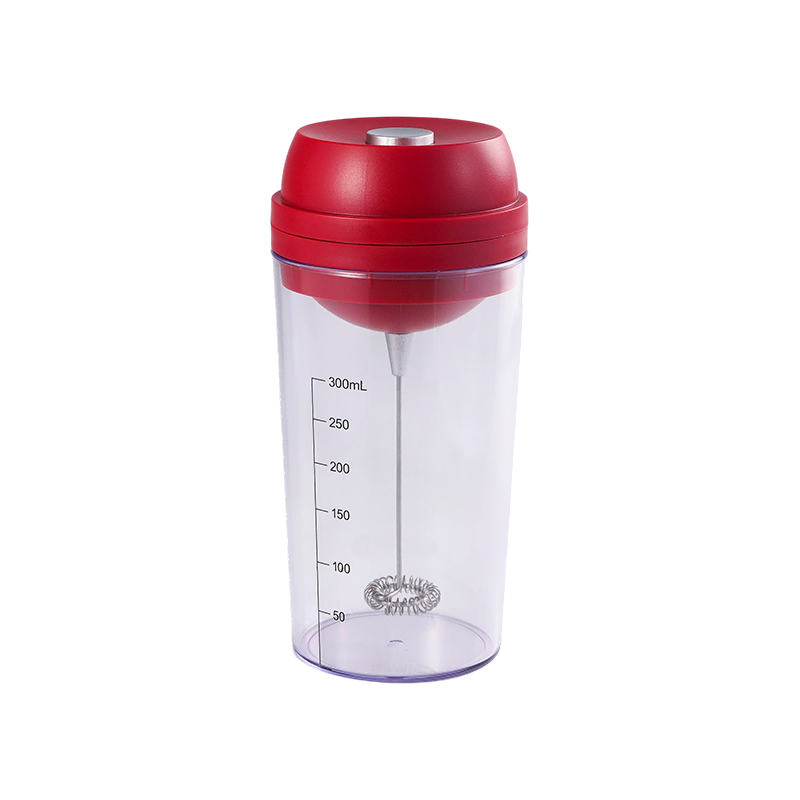 Espumador de leche batidor de huevos eléctrico USB con taza medidora